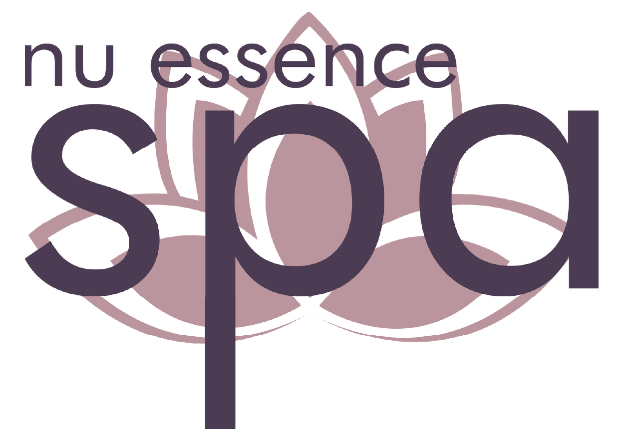 NuEssence Spa Lotus Logo with text